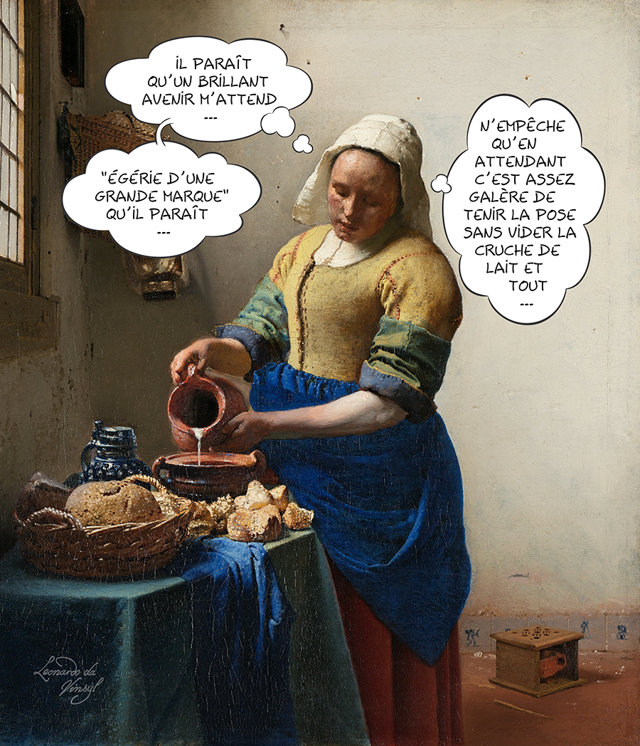 La laitière - Vermeer