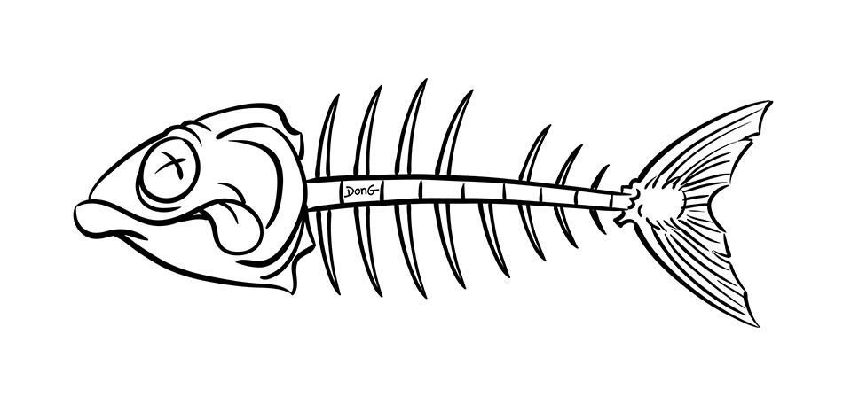 Poisson d'avril arêtes 