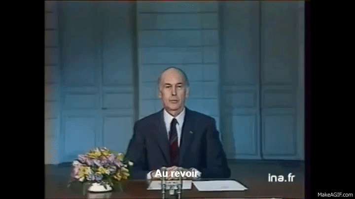 Au revoir Giscard
